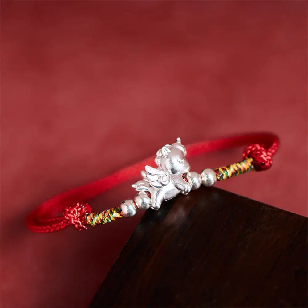 BWOOOH 925 Sterling Silver Year Of The Horse Prosperity S