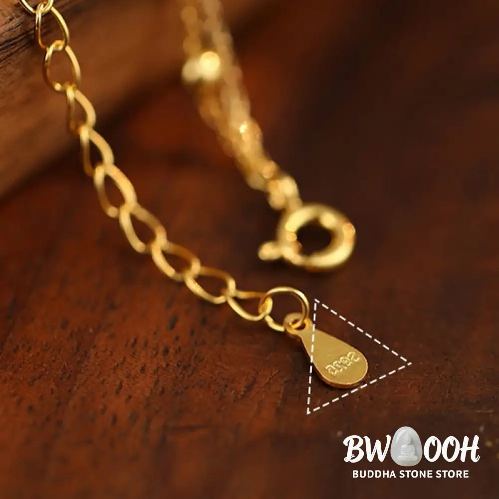 Buddha Stones 925 Sterling Silver Zircon Little Pepper Charm Protection Anklet - Anklet