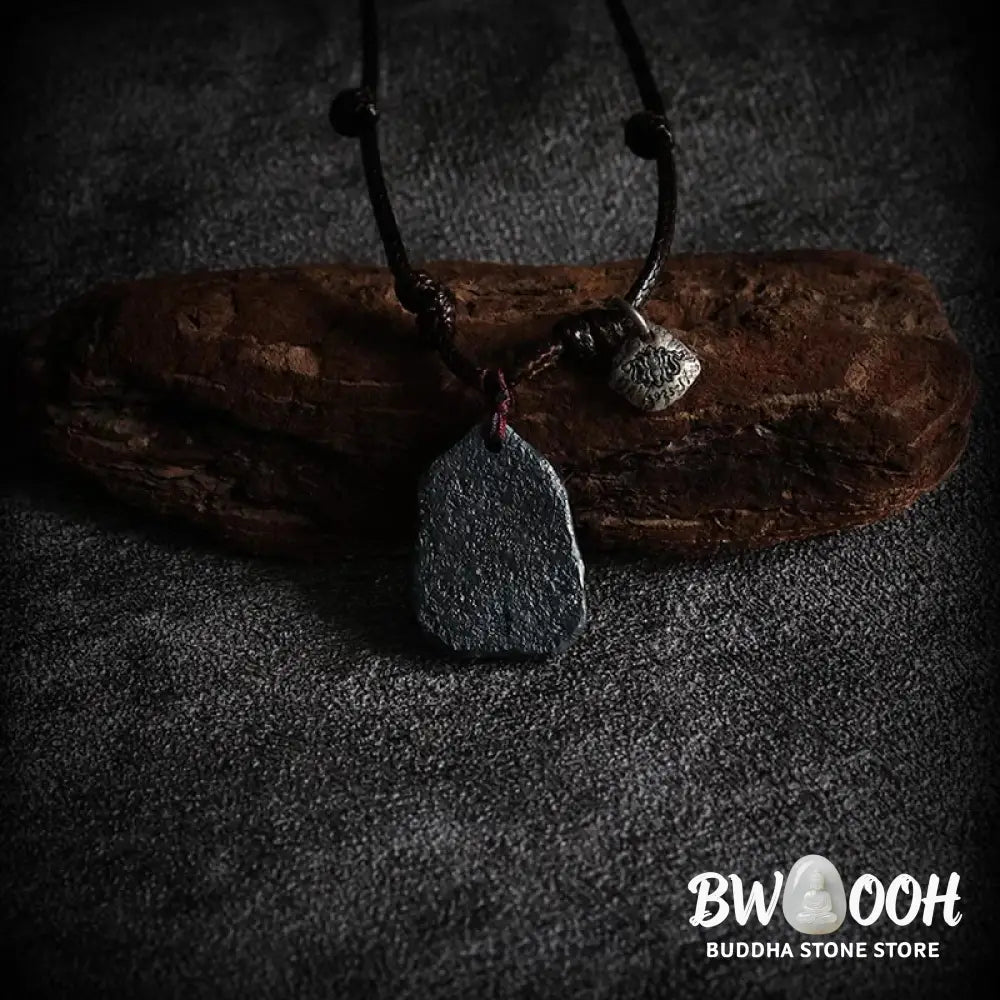 Buddha Stones 999 Sterling Silver 24k Gold Auspicious Clouds Protection Necklace Pendant - BWOOOH - 999 Sterling Silver
