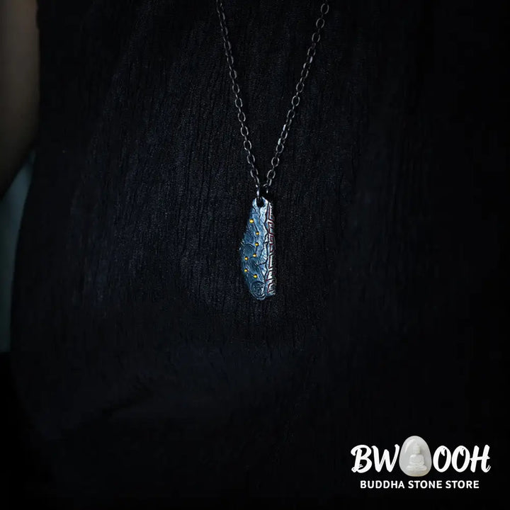 Buddha Stones 999 Sterling Silver Big Dipper Balance Necklace Pendant - BWOOOH - Necklaces &amp; Pendants