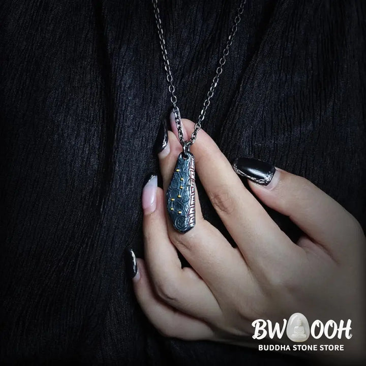 Buddha Stones 999 Sterling Silver Big Dipper Balance Necklace Pendant - BWOOOH - Necklaces &amp; Pendants