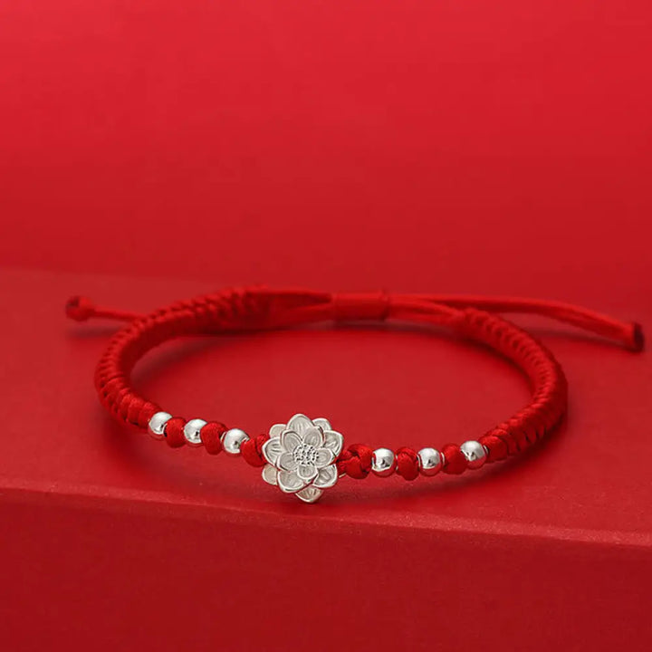 BWOOOH 999 Sterling Silver Lotus Symbol 990 Sterling Silv