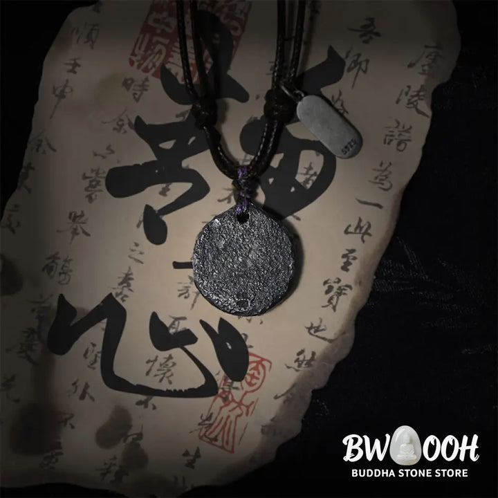 Buddha Stones 999 Sterling Silver Tai Chi Yin Yang Design Harmony Necklace Pendant - BWOOOH - Necklaces &amp; Pendants