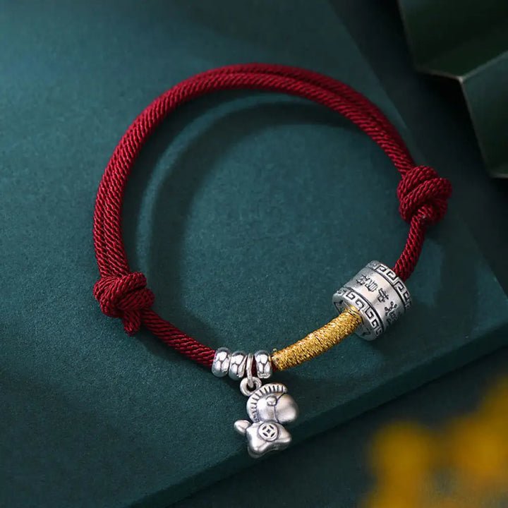 BWOOOH 999 Sterling Silver Year Of The Horse Lucky Bead P