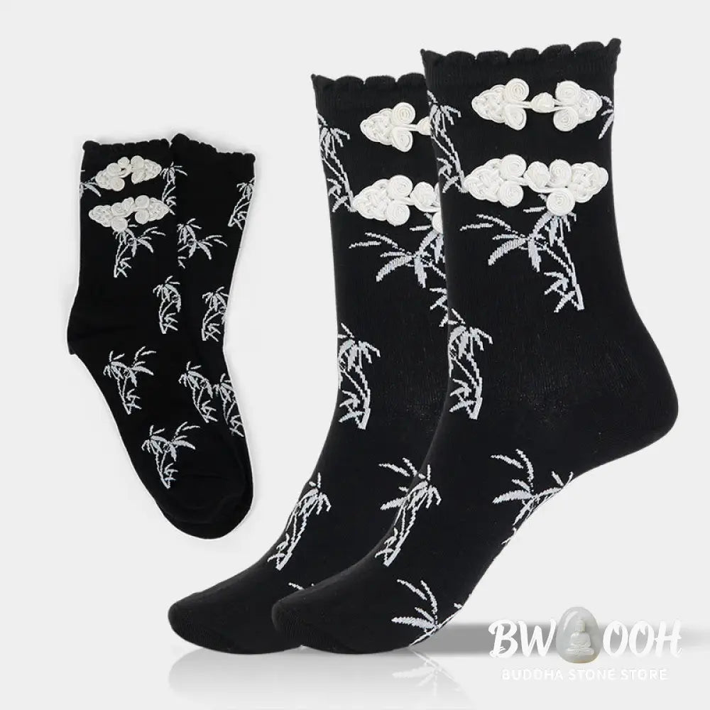 Buddha Stones 'A New Beginning' Bamboo Micro Crew Women's Socks Includes Gift Message Card - Women's Socks