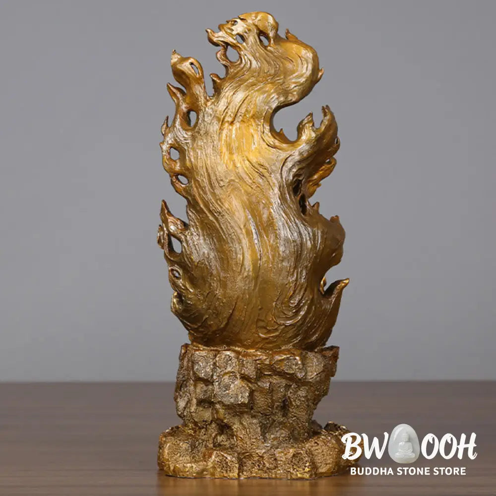 BWOOOH copper Buddha statue - Acalanatha Buddha Figurine Serenity