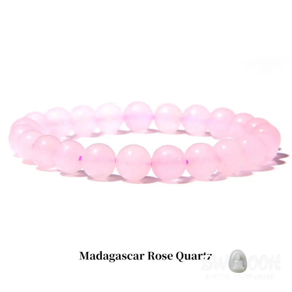 Buddha Stones 'All the Best for Love and Harmony' Stone Quartz Bracelet Includes Gift Message Card - Bracelet
