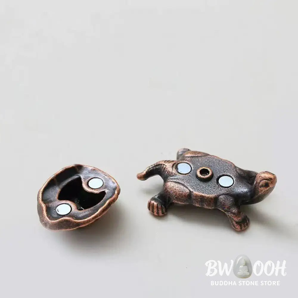 BWOOOH handcrafted incense burner - Alloy Turtle Snail Healing Incense 