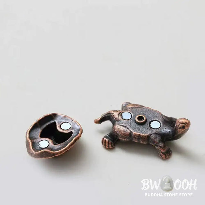 BWOOOH handcrafted incense burner - Alloy Turtle Snail Healing Incense 