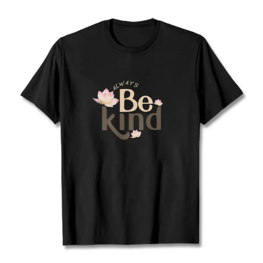 BWOOOH lotus print yoga pants - Always Be Kind Tee T-shirt