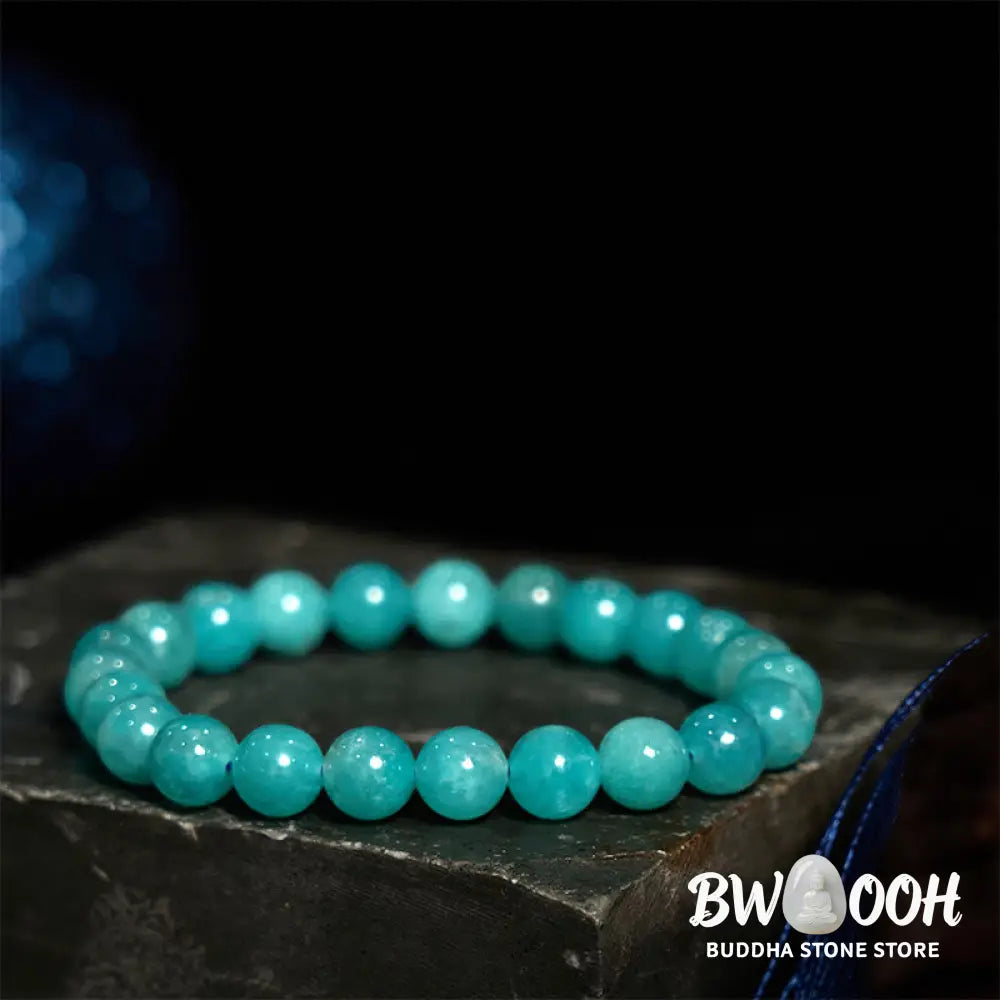 Buddha Stones Amazonite Positive Balance Bracelet - BWOOOH - Amazonite(Wrist Circumference: 14-16cm) - Bracelet
