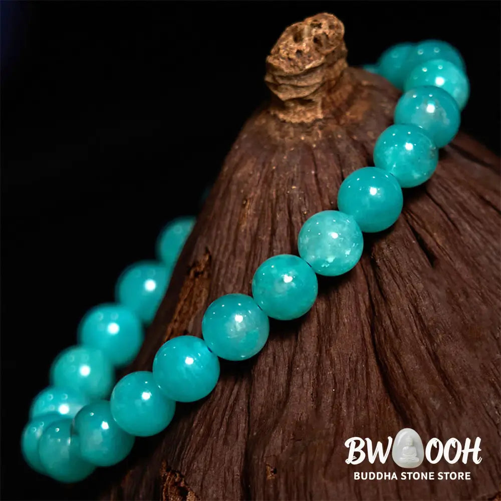 Buddha Stones Amazonite Positive Balance Bracelet - BWOOOH - Amazonite(Wrist Circumference: 14-16cm) - Bracelet