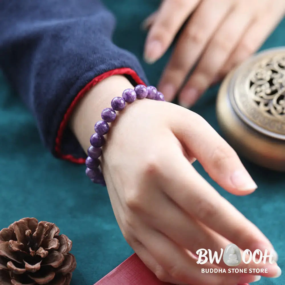 Buddha Stones Amethyst Crystal Positive Transformation Bracelet - BWOOOH - Amethyst - Bracelet