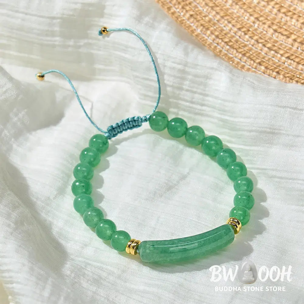 Buddha Stones Amethyst Green Aventurine Tiger Eye Strawberry Quartz Positive Transformation Bracelet - Bracelet