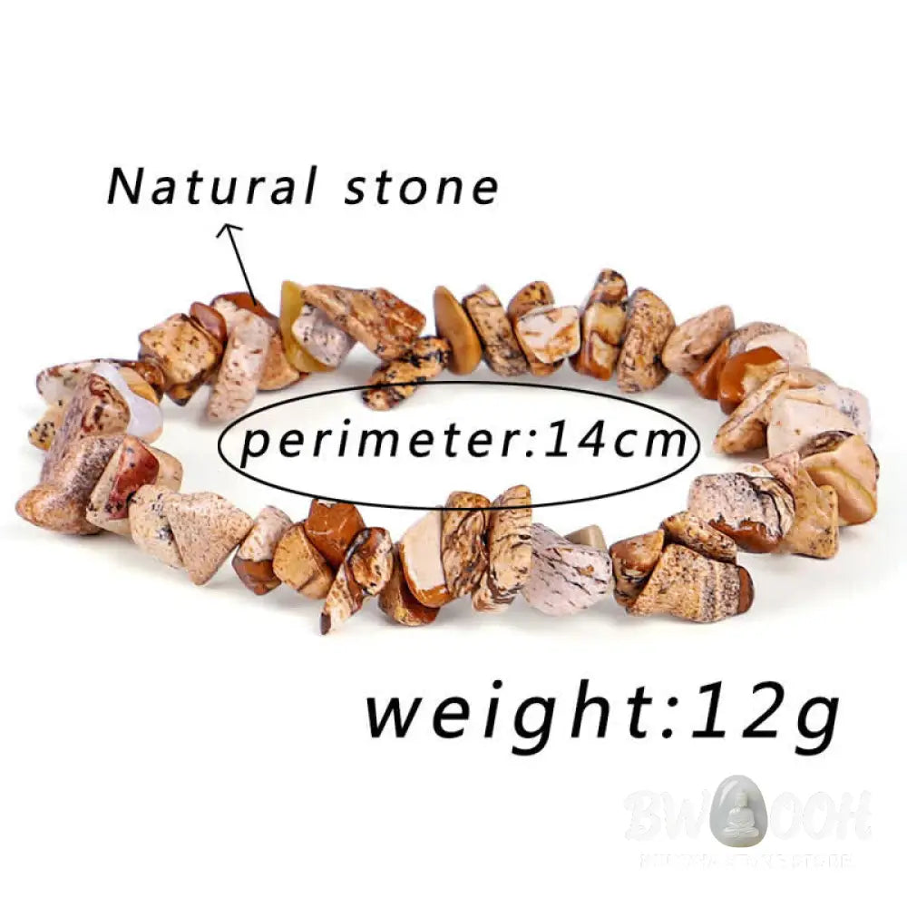 BWOOOH Amethyst Lazurite Various Crystal Stone Healing Positive Bracelet | spiritual healing bracelet