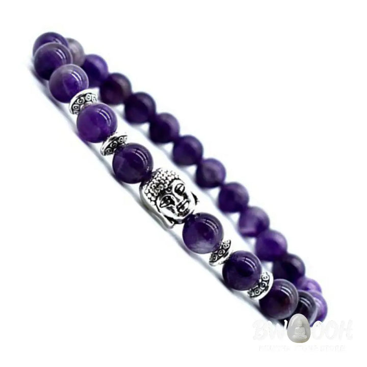 Buddha Stones Amethyst Love Healing Bracelet - BWOOOH - Bracelet