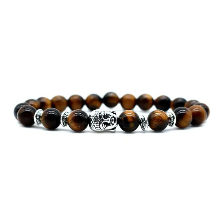 Buddha Stones Amethyst Love Healing Bracelet - BWOOOH - Tiger Eye - Bracelet