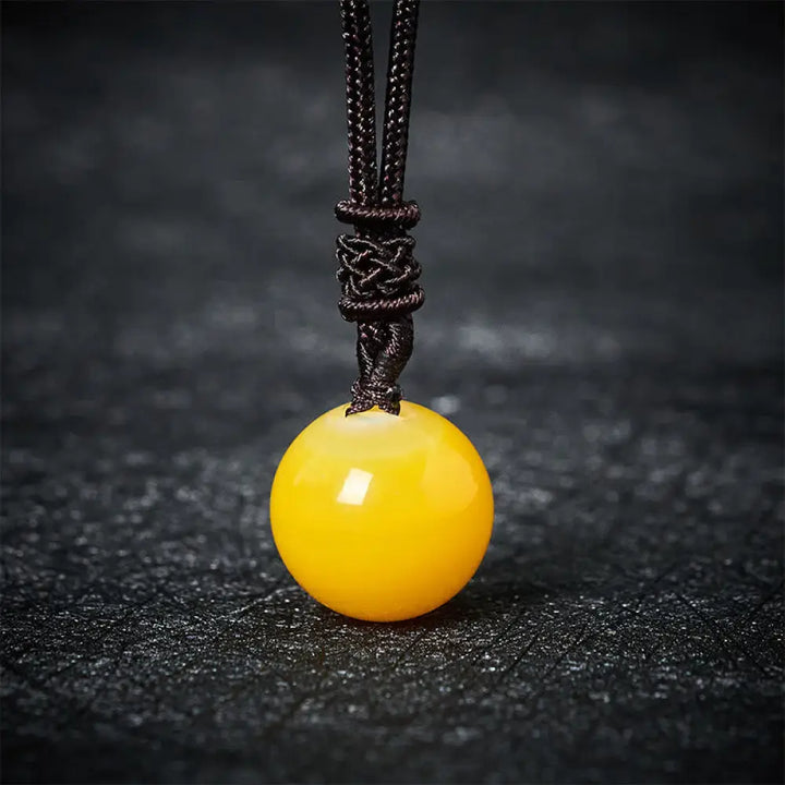 Buddha Stones Amethyst Yellow Agate Various Agate Pink Crystal Lazurite Lapis Lazuli Balance Necklace Pendant - BWOOOH