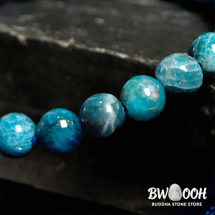 Buddha Stones Apatite Manifestation Bracelet - BWOOOH - Apatite(Wrist Circumference: 14-15cm) - Bracelet