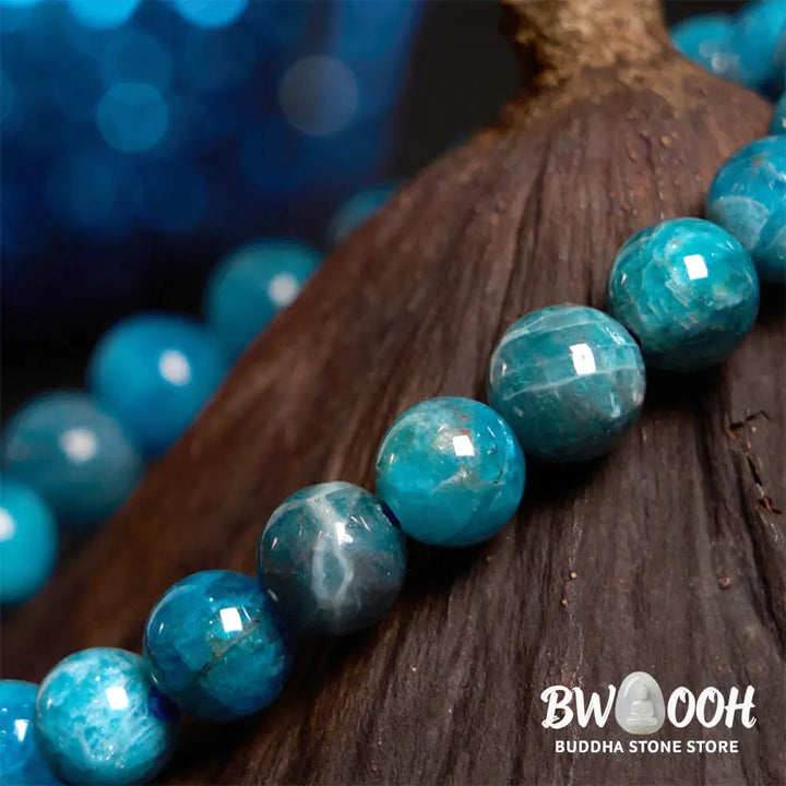 Buddha Stones Apatite Manifestation Bracelet - BWOOOH - Apatite(Wrist Circumference: 14-15cm) - Bracelet
