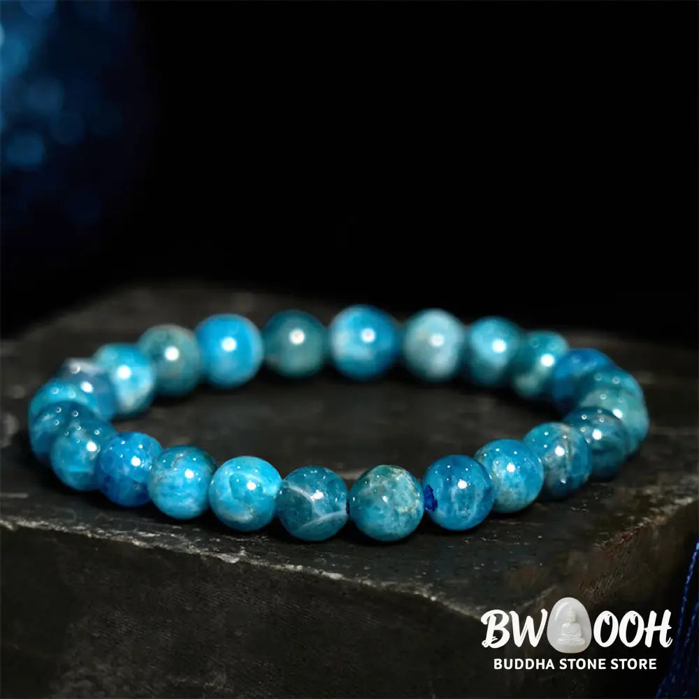 Buddha Stones Apatite Motivation Bracelet - BWOOOH - Apatite(Wrist Circumference: 14-16cm) - Bracelet