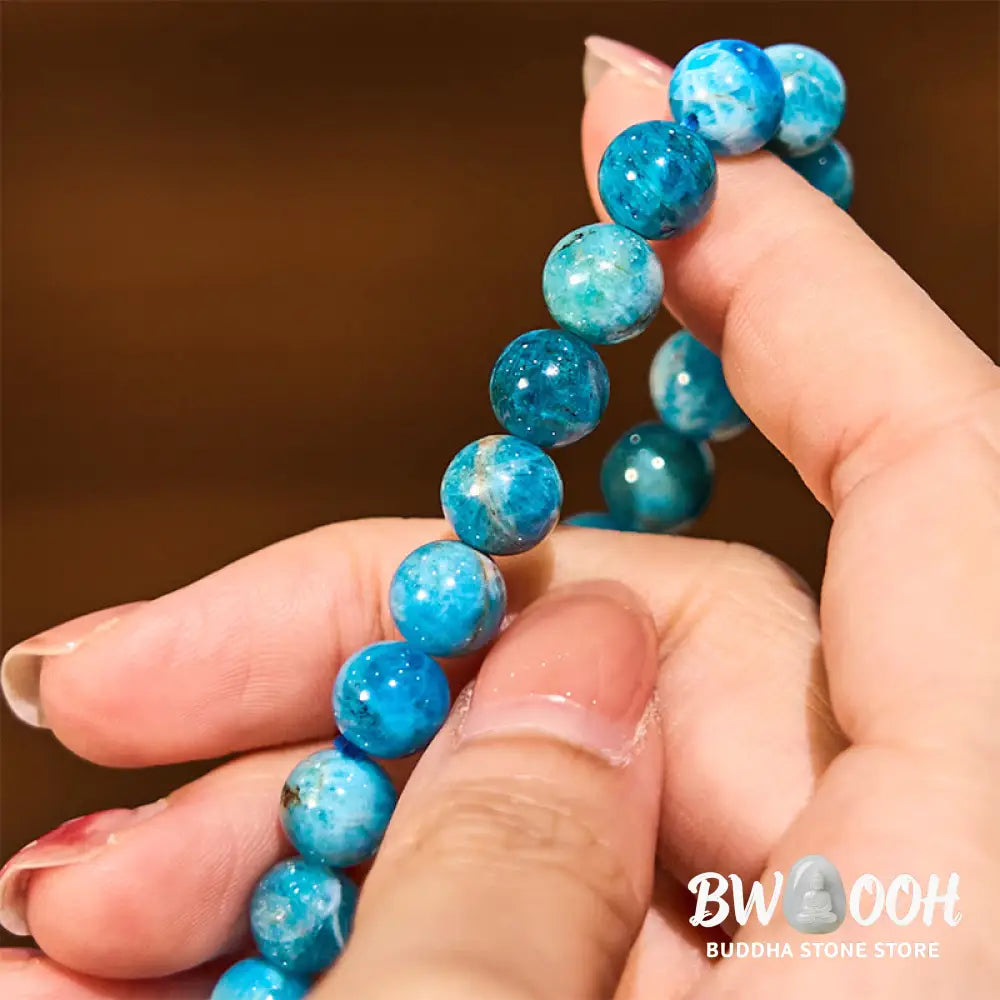 Buddha Stones Apatite Motivation Bracelet - BWOOOH - Apatite(Wrist Circumference: 14-16cm) - Bracelet