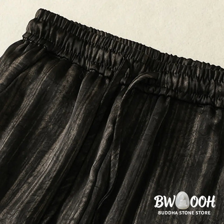 BWOOOH printed yoga pants - Artistic Casual Vertical Lines Pattern D