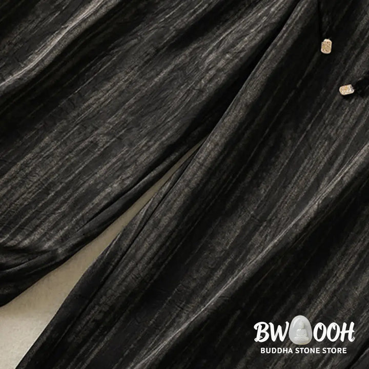BWOOOH printed yoga pants - Artistic Casual Vertical Lines Pattern D