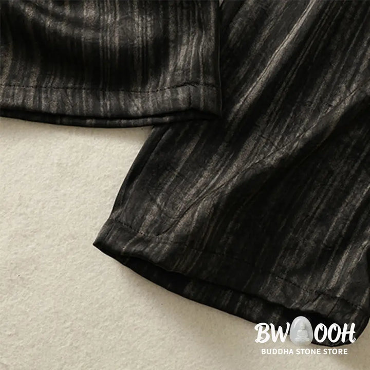 BWOOOH printed yoga pants - Artistic Casual Vertical Lines Pattern D