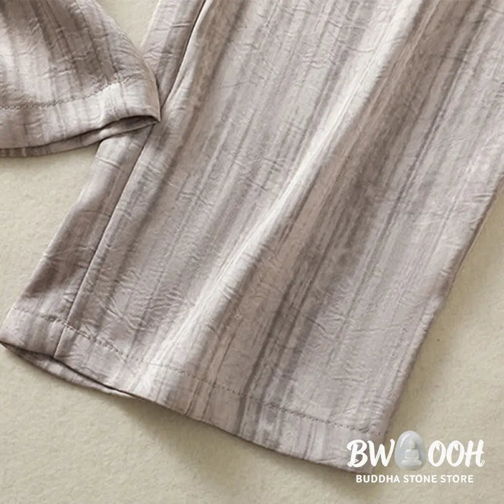 BWOOOH printed yoga pants - Artistic Casual Vertical Lines Pattern D