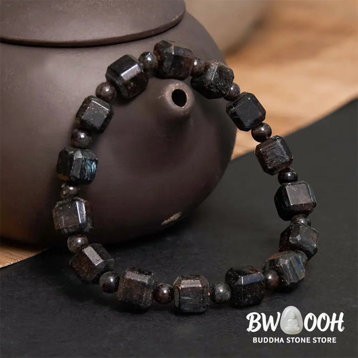 Buddha Stones Astrophyllite Transformation Bracelet - BWOOOH - Astrophyllite(Wrist Circumference: 14-16cm) - Bracelet