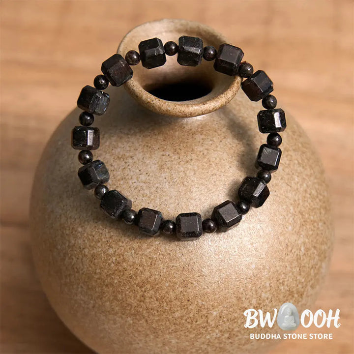 Buddha Stones Astrophyllite Transformation Bracelet - BWOOOH - Astrophyllite(Wrist Circumference: 14-16cm) - Bracelet