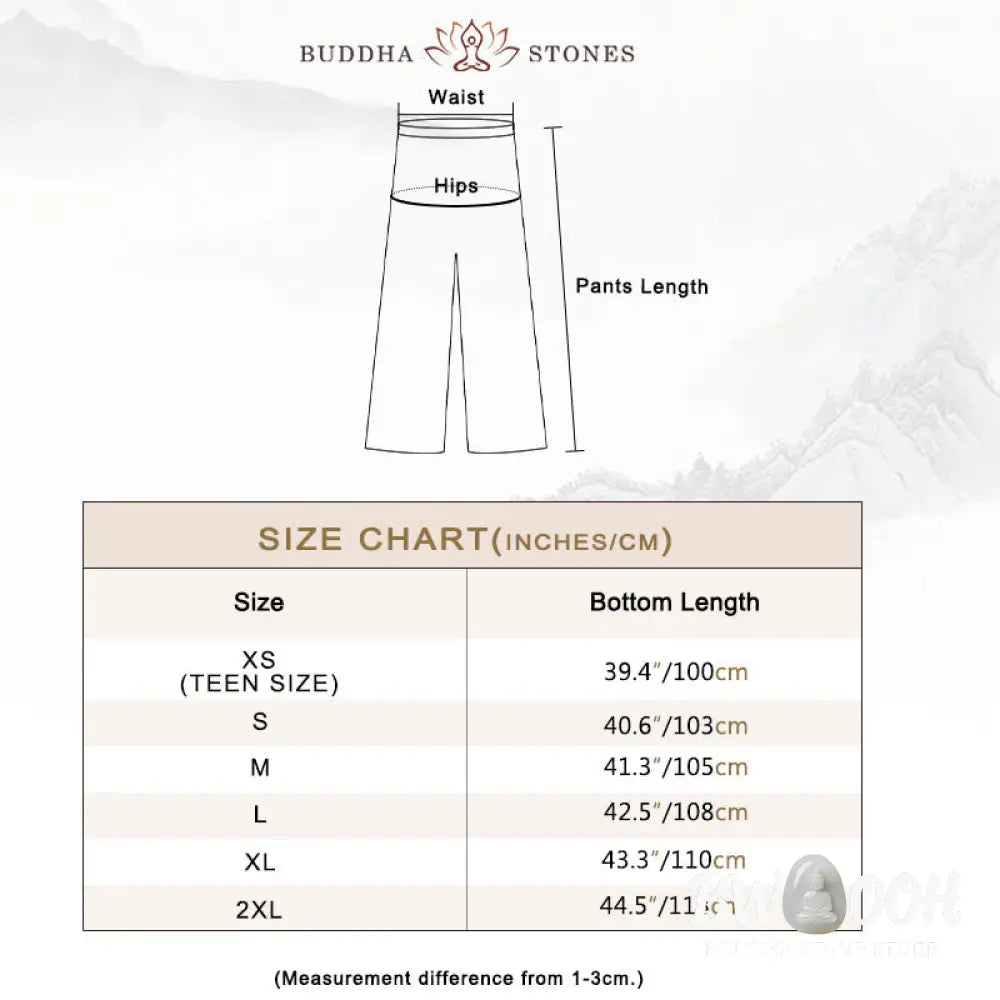Buddha Stones Auspicious Clouds Embroidery Meditation Prayer Spiritual Zen Tai Chi Qigong Practice Unisex Clothing Set