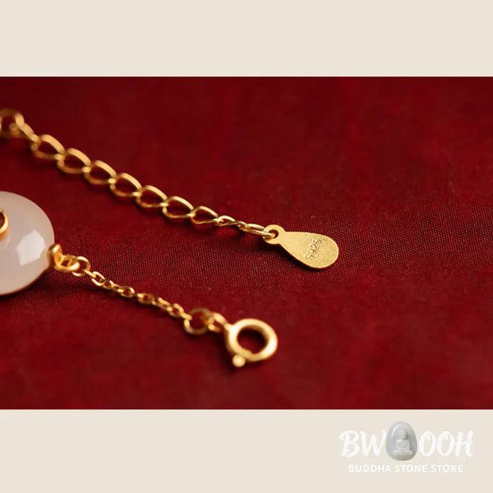 Buddha Stones Auspicious Clouds Jade Pattern Luck Bracelet - BWOOOH - Jade(Prosperity♥Abundance) - Bracelet