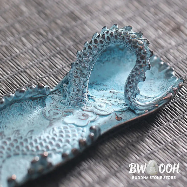 BWOOOH handcrafted incense burner - Auspicious Dragon Strength Alloy In