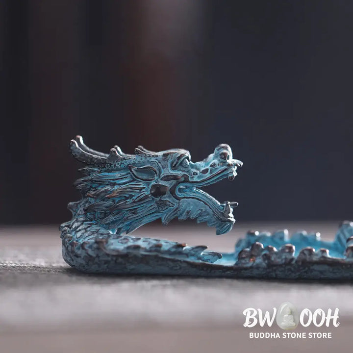 BWOOOH handcrafted incense burner - Auspicious Dragon Strength Alloy In