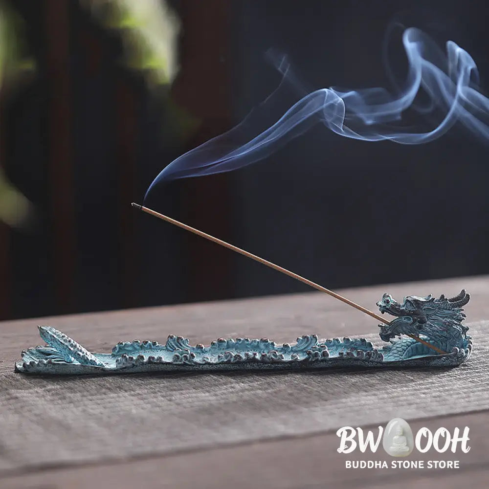 BWOOOH handcrafted incense burner - Auspicious Dragon Strength Alloy In