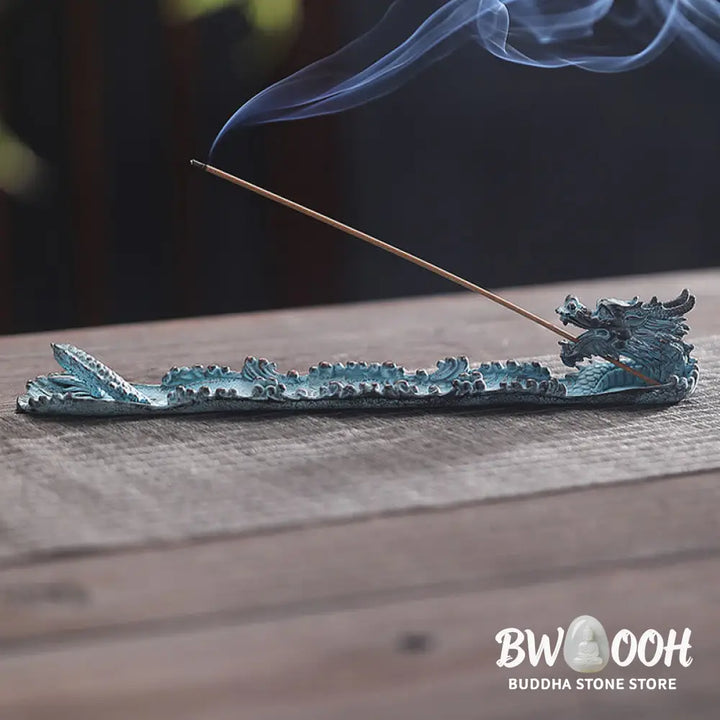 BWOOOH handcrafted incense burner - Auspicious Dragon Strength Alloy In