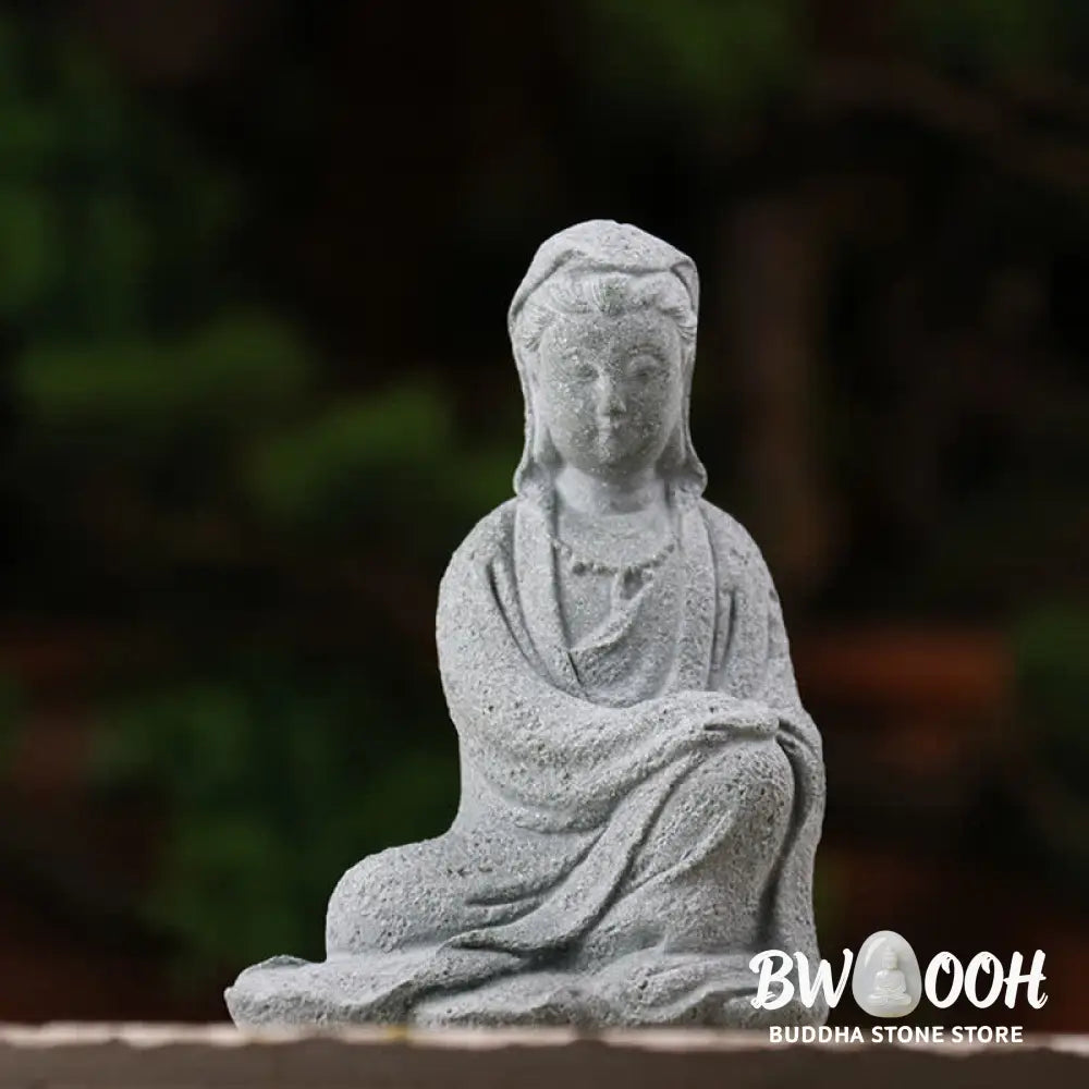 BWOOOH Avalokitesvara Statue Blessing Home Decoration - Decorations