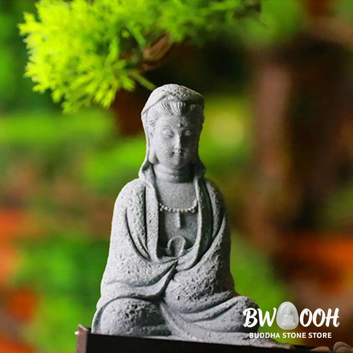 BWOOOH Avalokitesvara Statue Blessing Home Decoration - Decorations