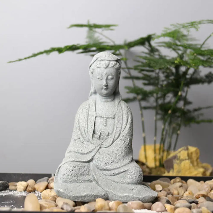 BWOOOH Avalokitesvara Statue Blessing Home Decoration - Decorations