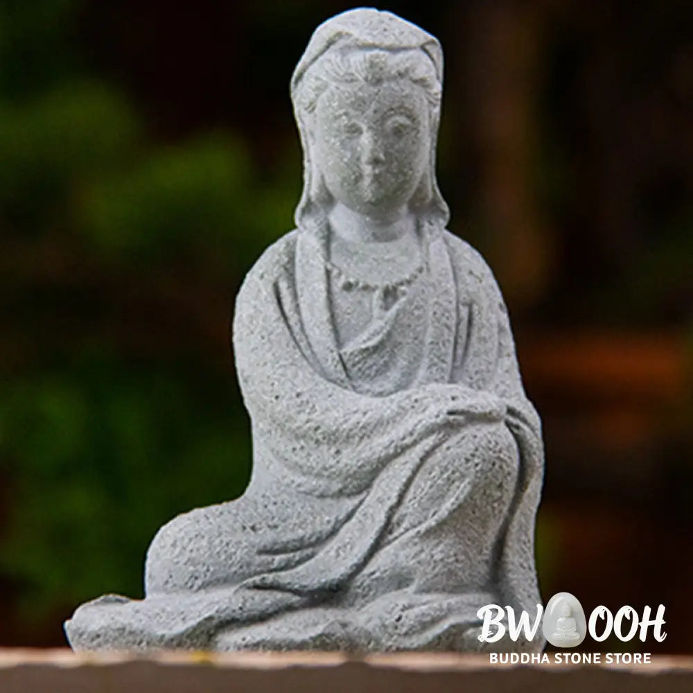 BWOOOH Avalokitesvara Statue Blessing Home Decoration - Decorations