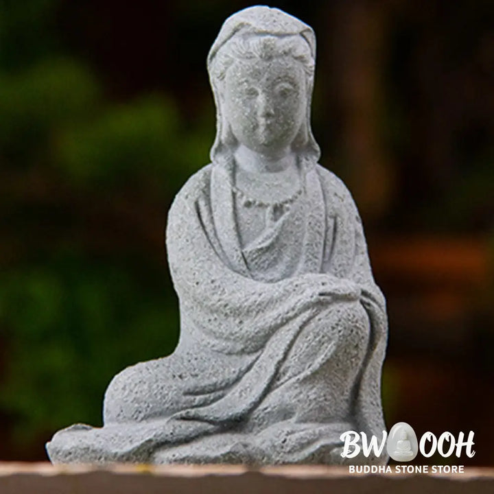 BWOOOH Avalokitesvara Statue Blessing Home Decoration - Decorations