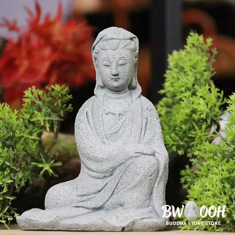 BWOOOH Avalokitesvara Statue Blessing Home Decoration - Decorations
