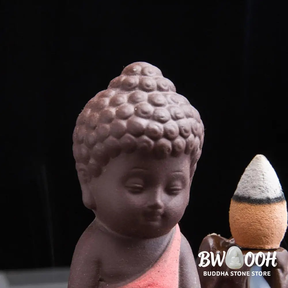 BWOOOH Backflow Smoke Fountain Ceramic Blessing Incense Burner Decoration - Decorations Incense Burner