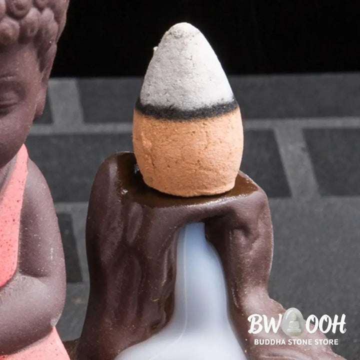 BWOOOH Backflow Smoke Fountain Ceramic Blessing Incense Burner Decoration - Decorations Incense Burner