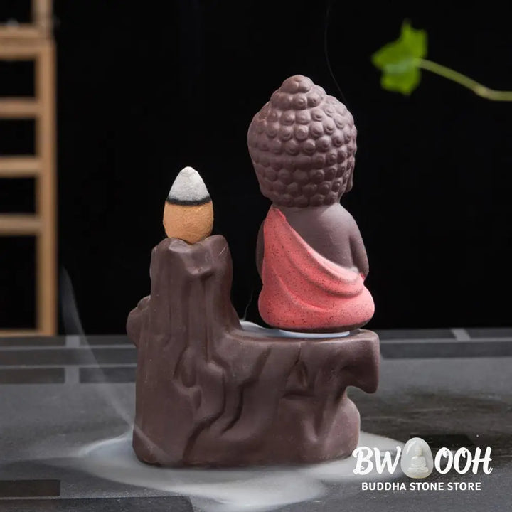 BWOOOH Backflow Smoke Fountain Ceramic Blessing Incense Burner Decoration - Decorations Incense Burner