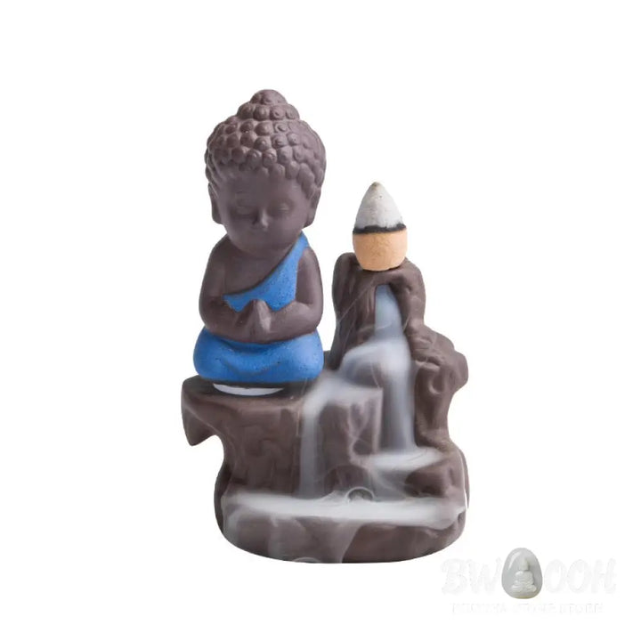 BWOOOH Backflow Smoke Fountain Ceramic Blessing Incense Burner Decoration - Decorations Incense Burner