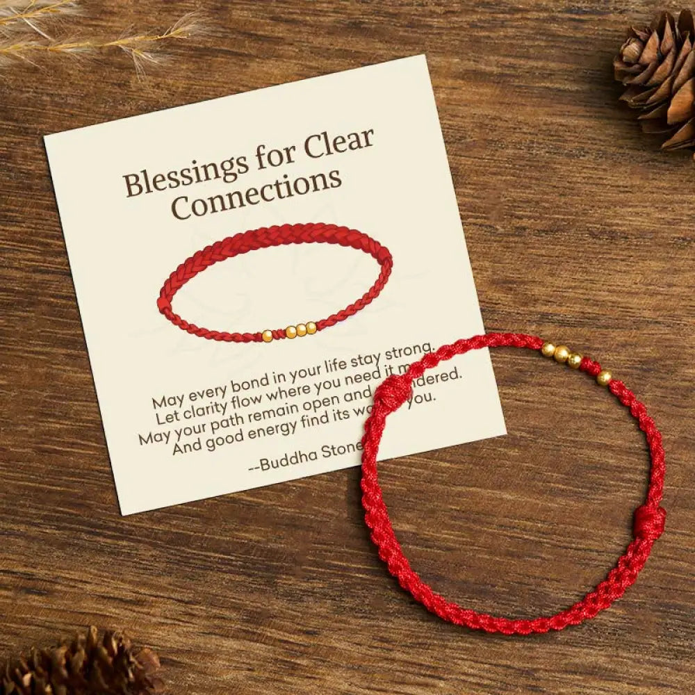 BWOOOH "Blessings for Clear Connections" 925 Sterling Sil
