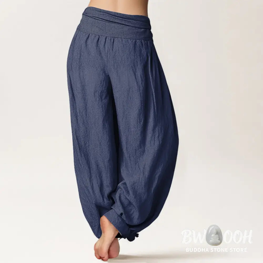 Buddha Stones Blooming Lotus Om Symbol Pattern Women&